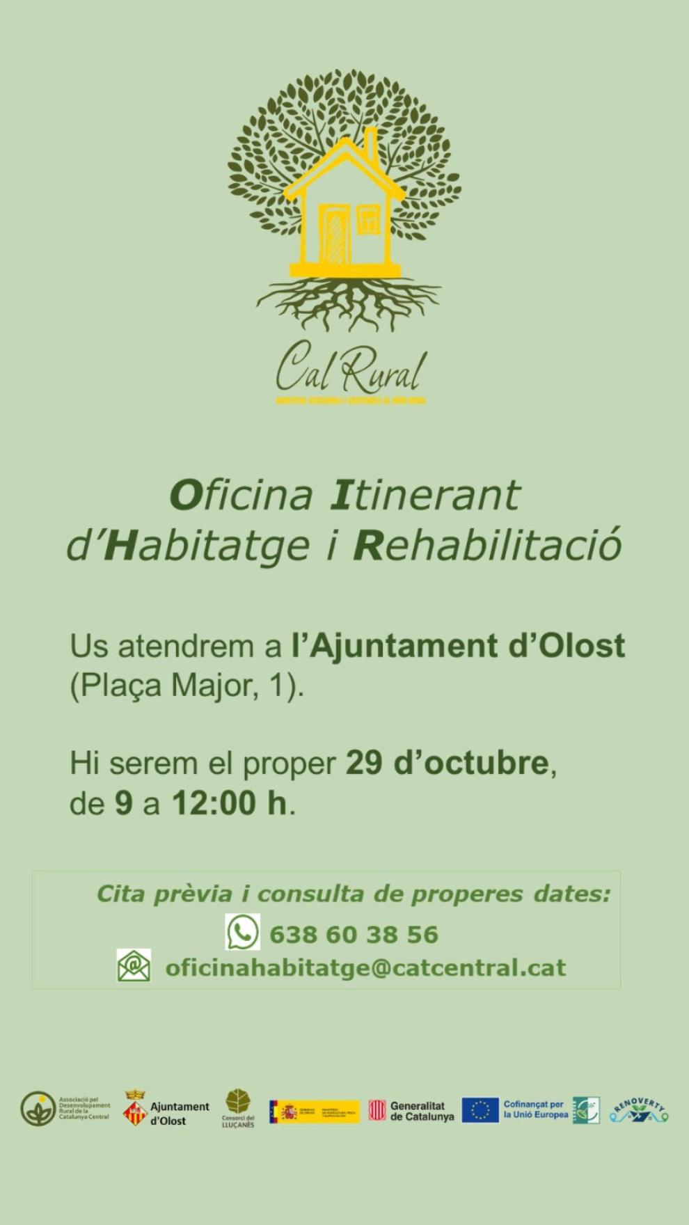 Es presenta la primera Oficina Itinerant d’Habitatge i Rehabilitació per fer atenció directa a la ciutadania